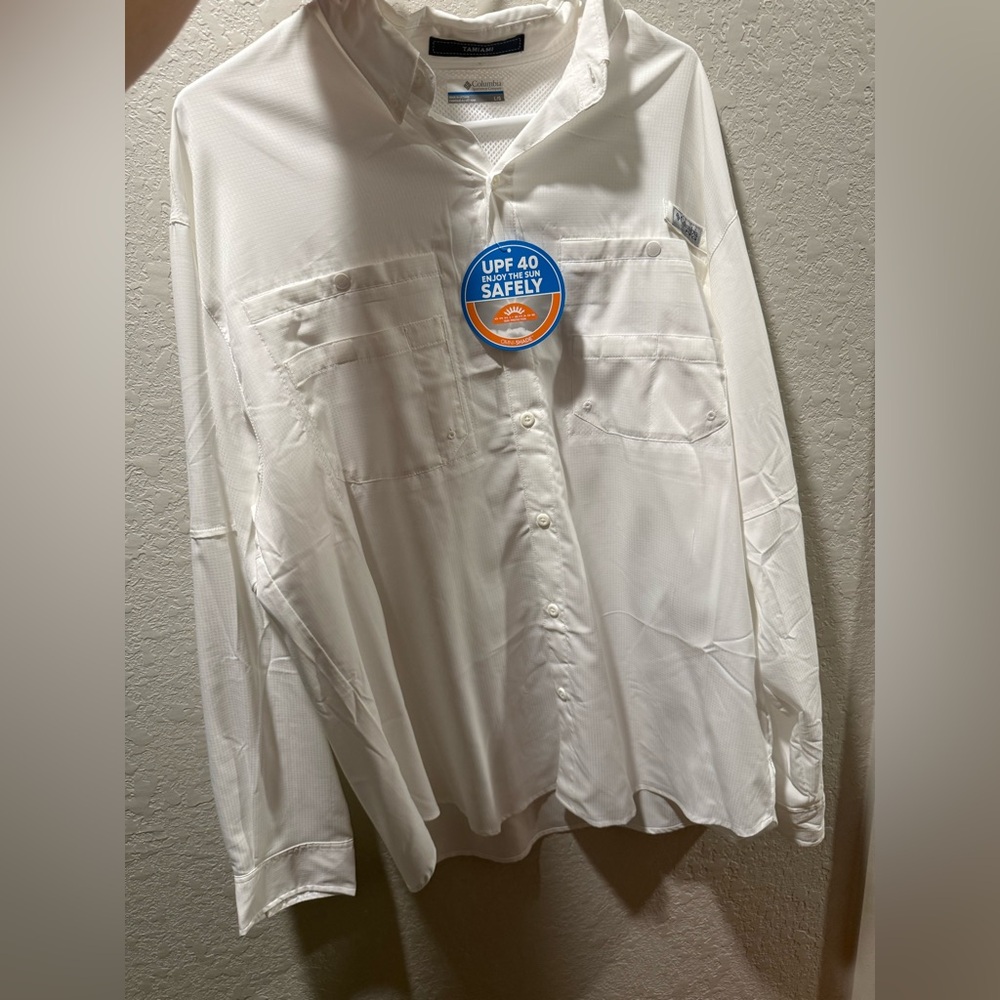 Columbia PFG fishing shirt